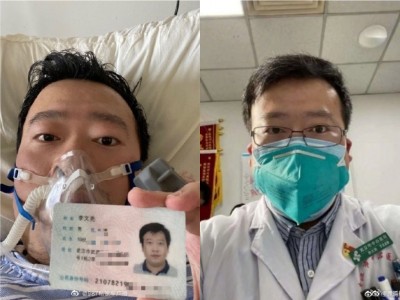 武漢肺炎》吹哨者李文亮醫師病逝 網民怒罵中國「狗官」