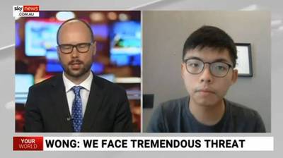 戰友獲釋後首度向澳媒發聲！黃之鋒：情勢艱困但絕不放棄抗爭