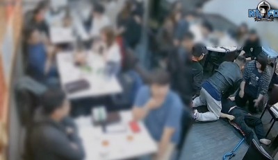 婦人用餐昏厥 新北消防正義皮衣男救回一命