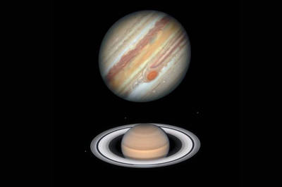 錯過再等60年 木星 土星超級近合 12 21登場 生活 自由時報電子報