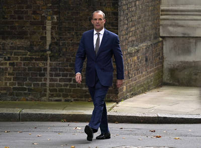 英國外相拉布被「降職」為司法大臣 正式獲任副首相