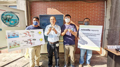 《TAIPEI TIMES》 Sea acidity could hit shrimp sector