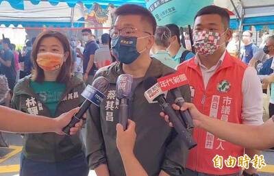 台中漫博館生變怪中央 蔡其昌：盧市長碰到事情只有這兩招