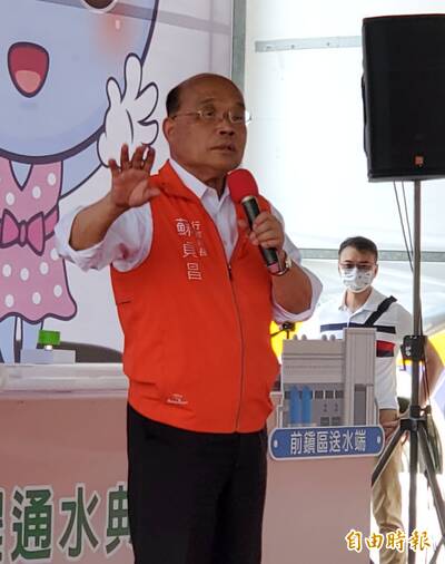 鄭寶清宣布參選桃園市長 蘇貞昌：會刺激支持鄭運鵬的人更加努力
