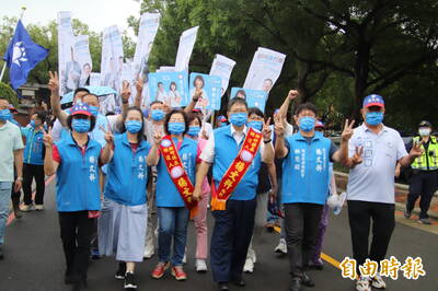 新竹縣長楊文科 完成競選連任登記