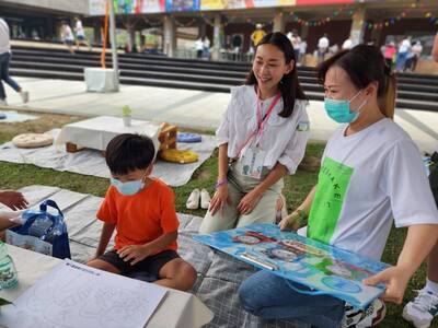 爭搶親子票！ 台南選將辦兒童活動分庭抗禮