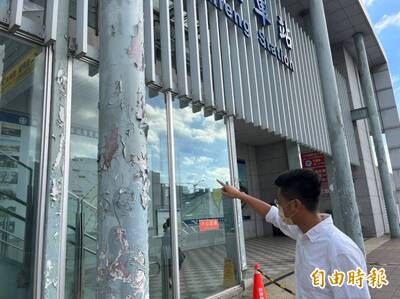 大學生也要友善的通學步道 周江杰推整頓新豐台1線門面市容