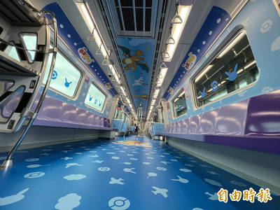 桃園捷運皮卡丘彩繪列車10/21啟航 全線車站開賣寶可夢套票