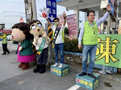 陳慶鴻首公布競選影片 大岡山地區百大頭人發聲相挺