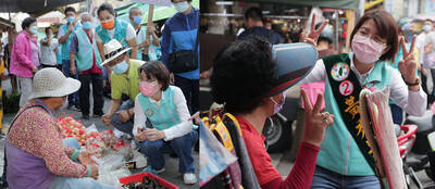 黃秀芳傳統市場放大絕 攤商封「菜市仔夫人」