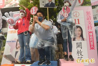 太太懷孕當分身拜票 蔣萬安：民眾看到她比看到我還熱情