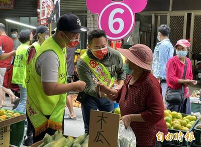 台中第3選區陳玄曄拚勝選 陳柏惟、「太空戰士」陪掃街吸睛