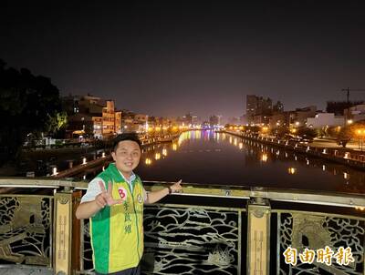 拚議員連任 李啟維選前之夜邀漫步台南運河