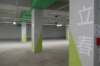 首座採預鑄柱工法 新店綠湖公園地下停車場年底前完工