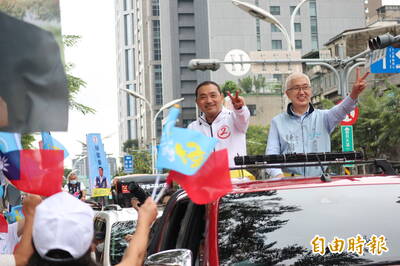 選前最後一場掃街回防板橋 侯友宜：我不是只有在選舉跑