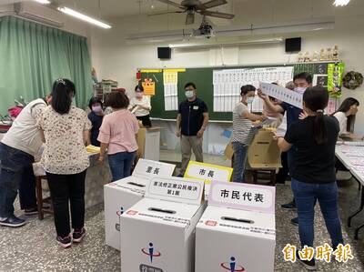 雲林縣長選舉開票  民進黨劉建國暫落後