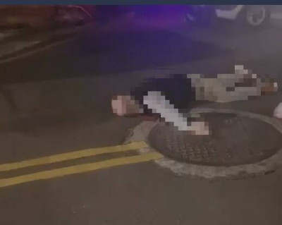 槍聲大作！桃園幫派「黑人家族」老大當街身中多槍 倒臥血泊亡