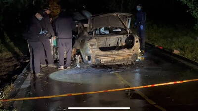 桃園角頭槍擊命案 雙煞逃竄樹林縱火燒車滅證 桃園角頭槍擊命案 雙煞逃竄樹林縱火燒車滅證