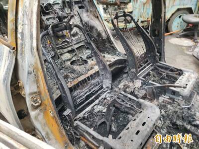 狙擊黑幫老大郭信一後燒車滅證  疑尋獲作案槍枝待鑑定