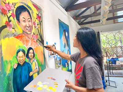 《TAIPEI TIMES》 Taiwanese art tells immigrant stories in the US