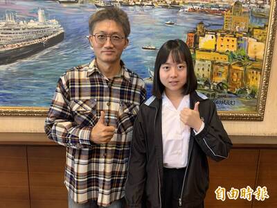 課業、運動都一級棒 雄女林宇婕學測滿級分立志學醫