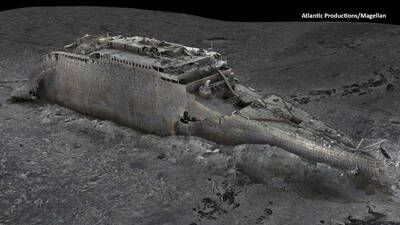 鐵達尼號3D影像首度公開 新技術可望解答船難之謎