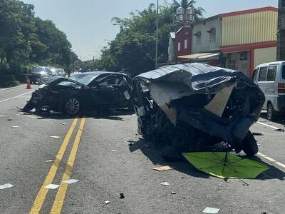 宜蘭五結汽車、貨車連環追撞 釀3死1重傷