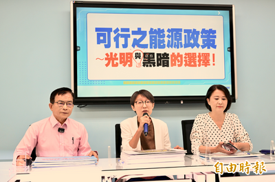 國民黨團挺侯能源政策 批賴清德為選票丟掉非核神主牌