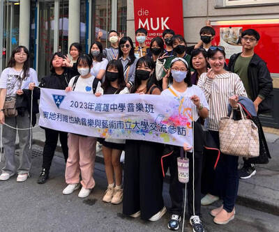 雄中音樂班維也納「學習之旅」被疫情打亂    師生今終於圓夢