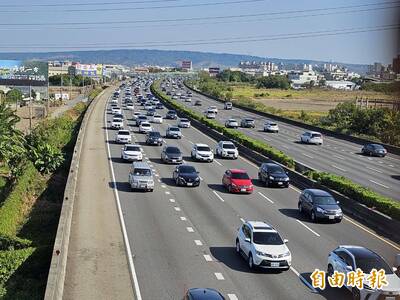 初三出遊北返人潮多！國1彰化路段南北雙向走走停停