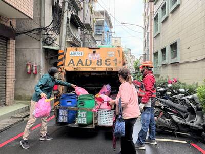 新北初四恢復垃圾循線收運  初五適逢週三例行停收日不收垃圾