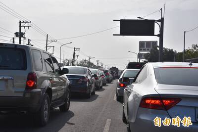初四將湧車潮！25處省道、12處活動景點易塞路段實施交管