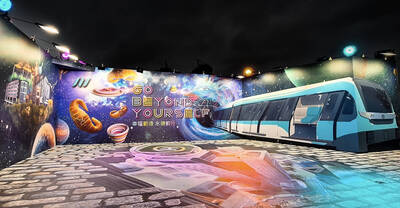 新北燈會2/16點燈！捷運三鶯線3D彩繪地景 穿梭城市天際悠遊