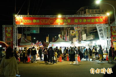 潮州春節市集人潮爆棚 5天估湧入破30萬人