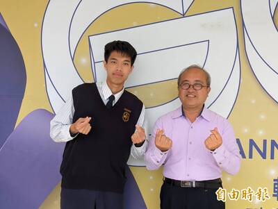 高中生家住宮廟旁 沒補習大學學測考59級分