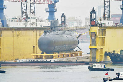 《TAIPEI TIMES》Domestic sub undergoes harbor tests