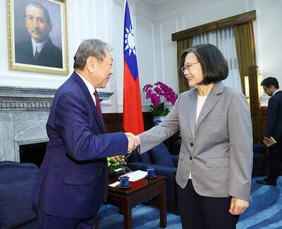 《TAIPEI TIMES》 British lawmaker praises Taiwan in Tsai meeting