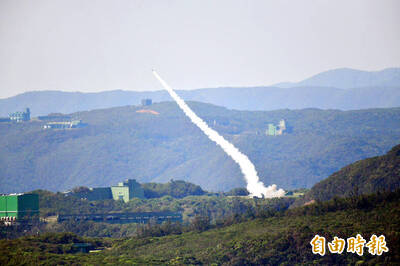 《TAIPEI TIMES》 Land Sword II missile tests successful