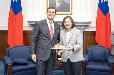 《TAIPEI TIMES》President thanks Paraguay for its firm support