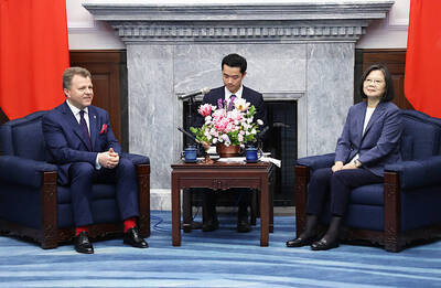 《TAIPEI TIMES》Taipei-Vilnius ties force for good: President Tsai
