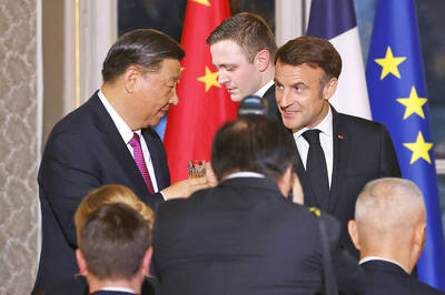 《TAIPEI TIMES》 CCP aims to divide the EU, report on Xi visit says