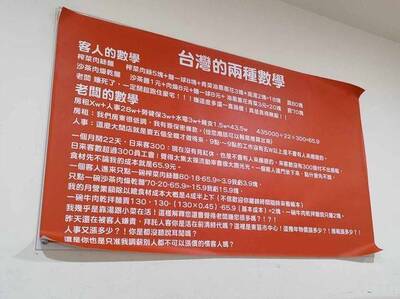 餐點遭怨太貴 麵店公告「客人和老闆的數學」列出成本