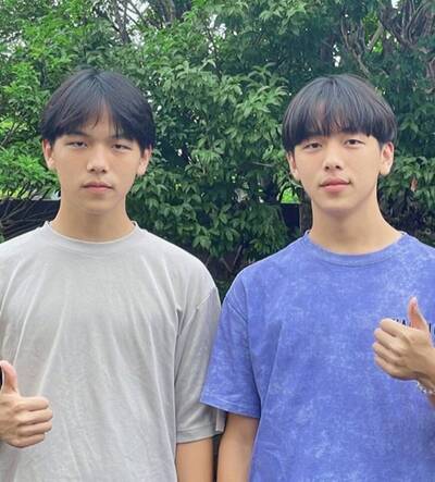 中市大華國中雙胞胎兄弟國中會考拿下5A10+ 要翻轉夜市人生