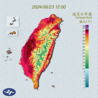 火烤番薯！逾百測站破35度 今最熱排名曝光「第1名飆到38.5度」