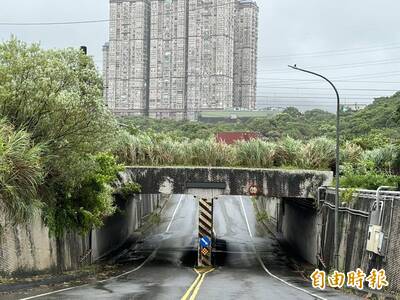 基隆堵南1-1地下道預警性封閉 北寧路崩坍路段、湖海路19:00封閉