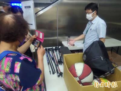 高捷遺失物拍賣會今下午舉行 14類品項現金交易售完為止