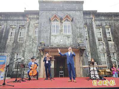 歌劇院搬到林邊阮家古堡 「男版夜后」室外飆唱童樂