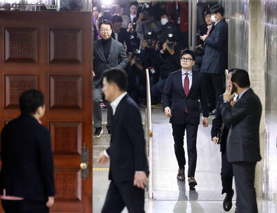 尹錫悅2次彈劾案表決前 執政黨魁韓東勳：今天應只為國家及人民著想