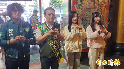 草屯鎮長補選 沈伯洋、吳沛憶、黃捷為蔡銘軒輔選