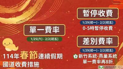 春節路況、塞車資訊 高公局APP「時間預測」導入AI